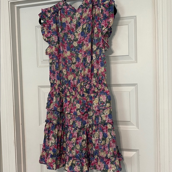 Entro Floral Ruffle Dress - Picture 4 of 5
